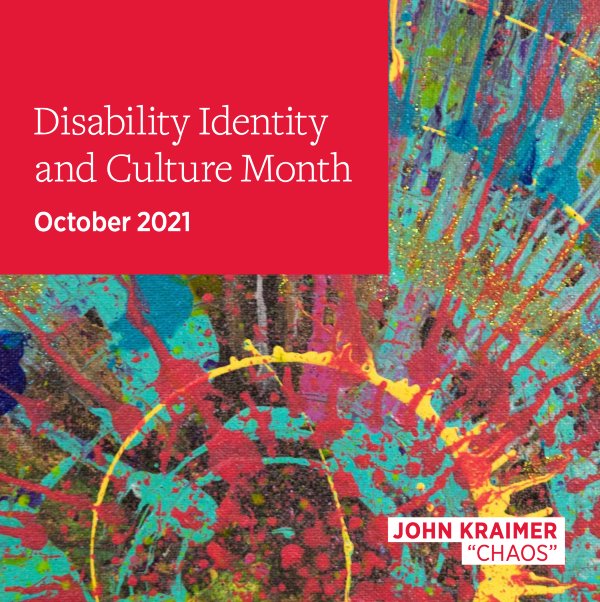 Disability identity and culture month