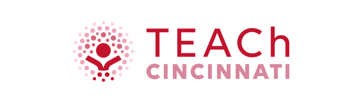  TEACh Cincinnati logo in red