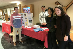 group photo at health fair