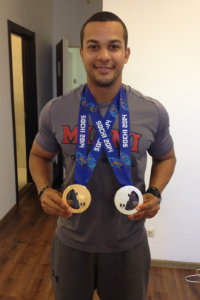 dustin woods medals