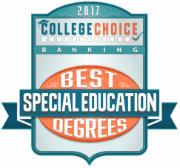 2017 College Choice Ranking, Best Special Education Programs