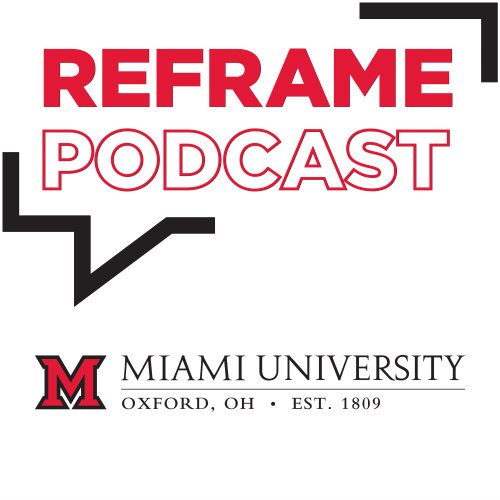 Logo for Reframe Podcast