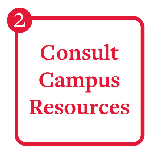 Step 2: Consult Campus Resources