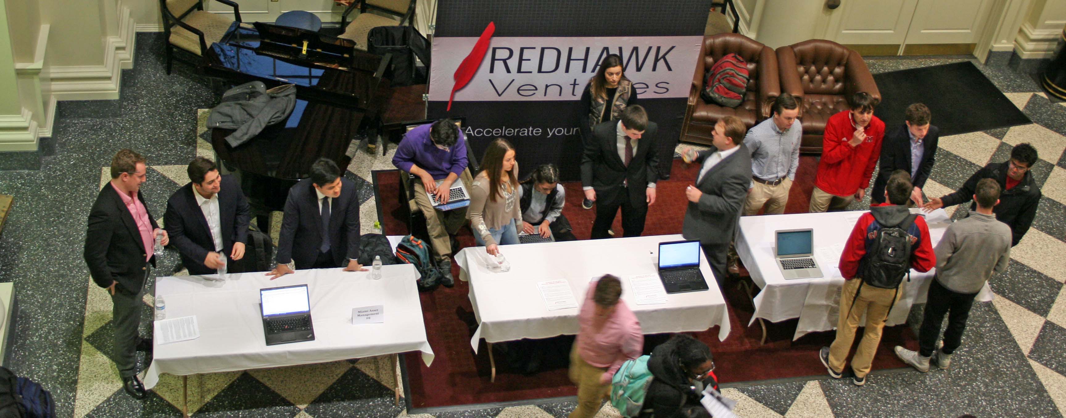  Redhawk Ventures table at Meet the B-Orgs