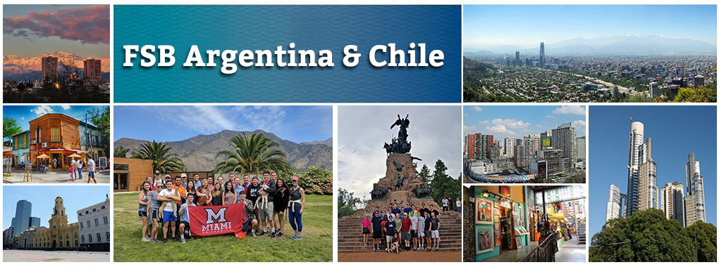 Various photos of areas around Argentina and Chile