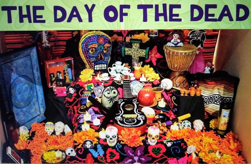 Day of the Dead altar display