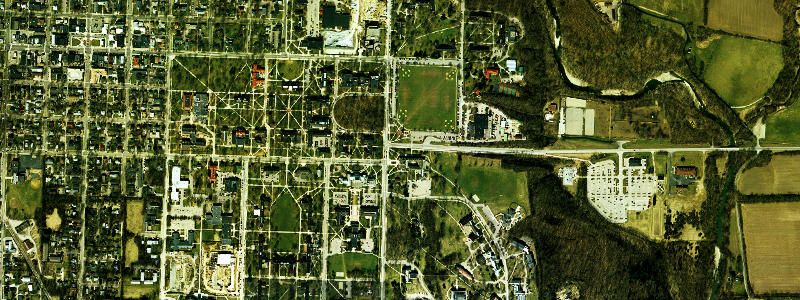 A geospatial view of Miami university