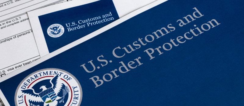 US customs documents