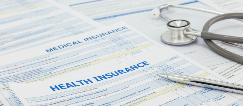 Health insurance documents