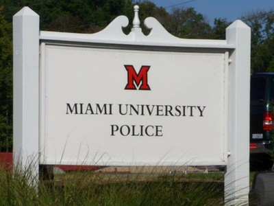 Miami Police sign
