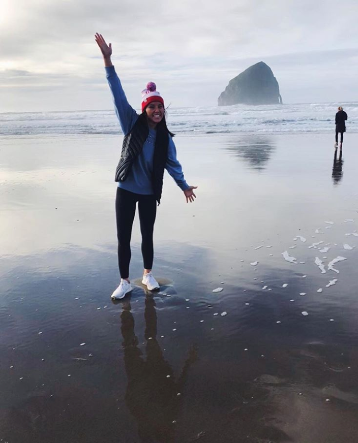 Miami student studying in Oregon