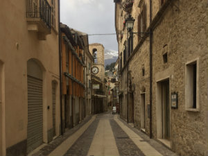 Street in Civitella del Tronto