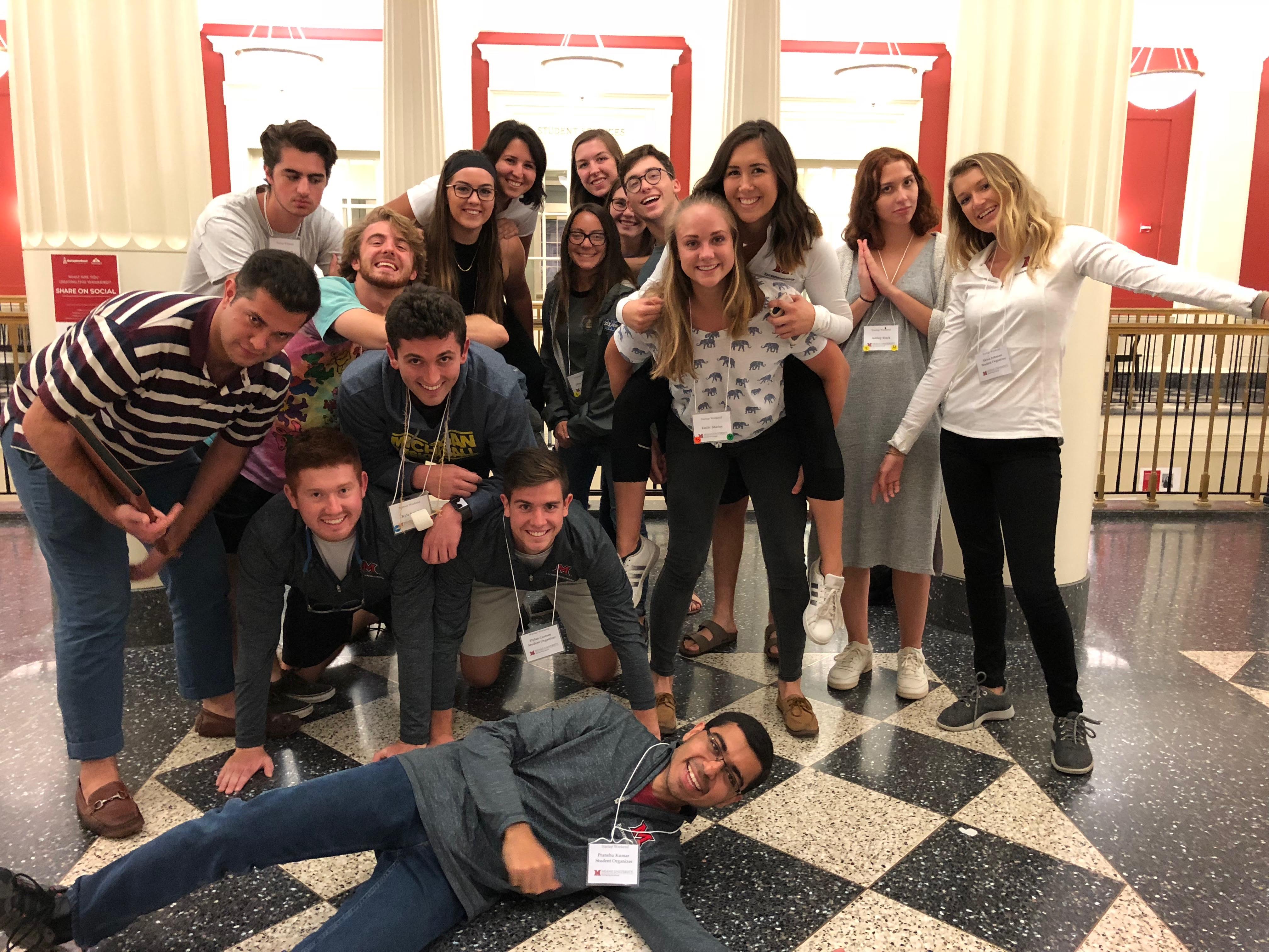 Pranshu and his Startup Weekend 2018 team