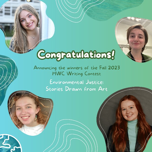 Announcing the winners of the creative writing contest. Click here for more information.