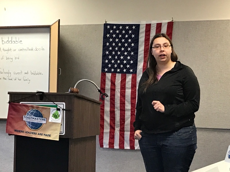 Emily Schmidt Toastmasters