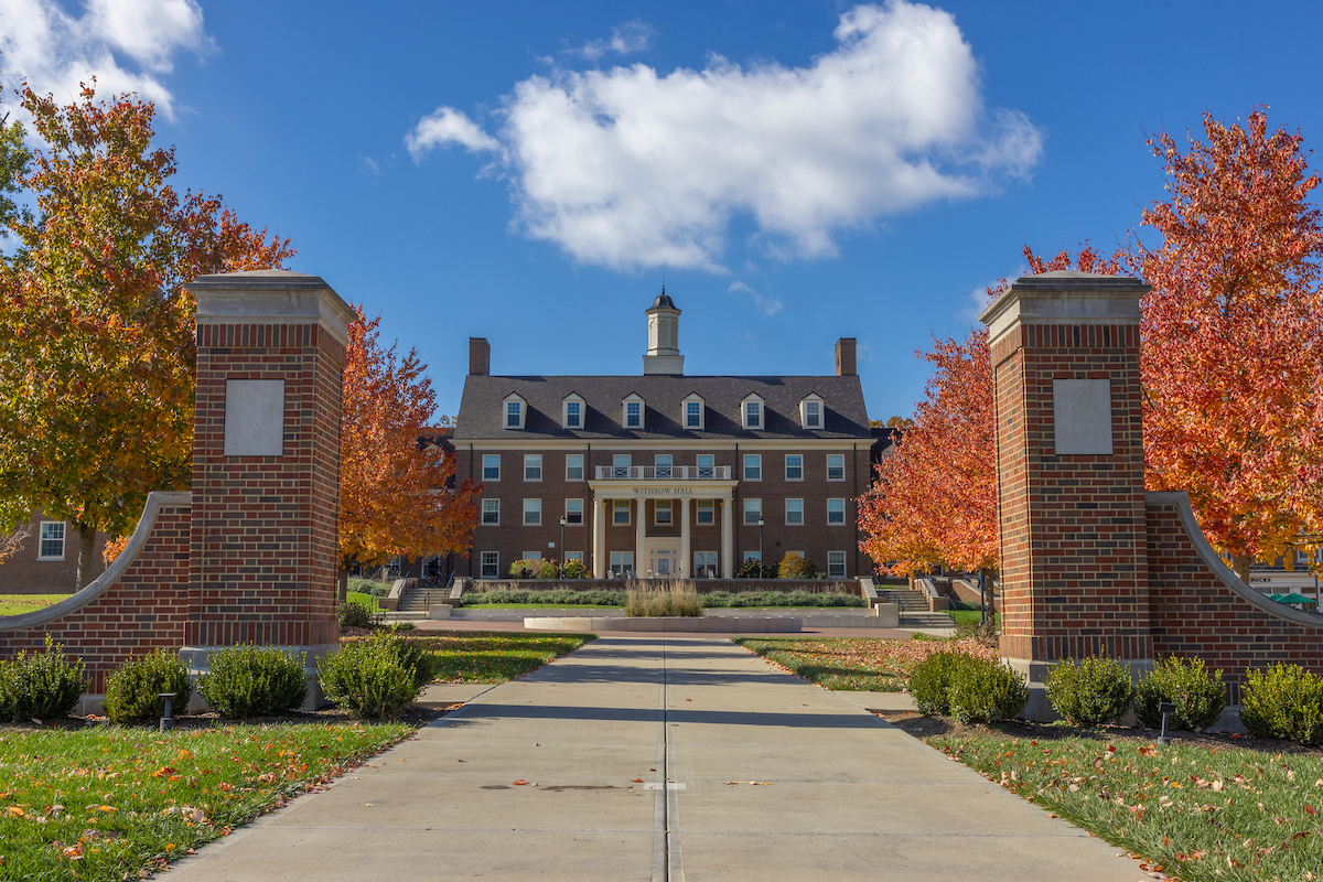 Withrow Hall on Miami's North Quad