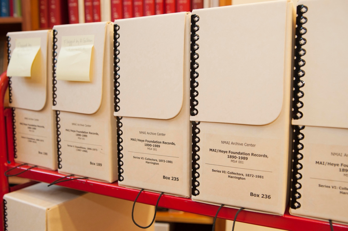 Language documents at National Anthropological Archives, Suitland, MD