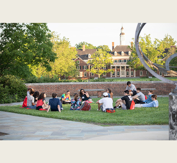 First-year students learn about career services during orientation when they can select career clusters.