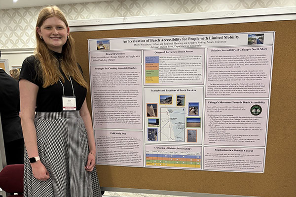 Molly Weeldreyer stands by her presentation