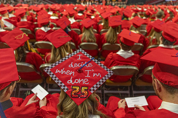 Miami University 2025 Fall Commencement at Millett Hall