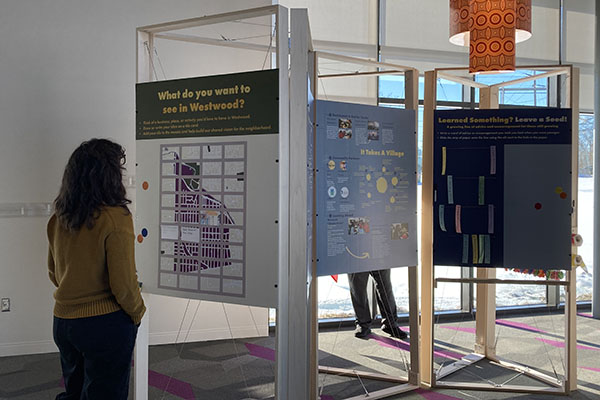 Jeff Kruth's Avoidance and Belonging workshop in the Westwood neighborhood of Dayton