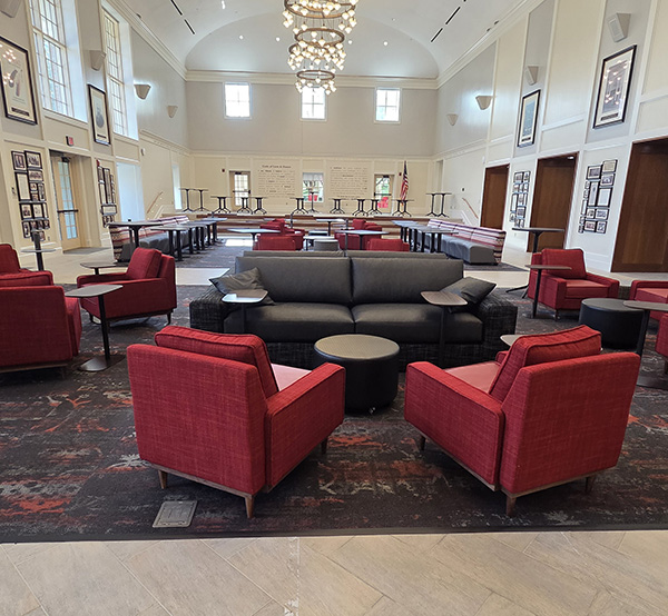 Shade room at Armstrong Student Center