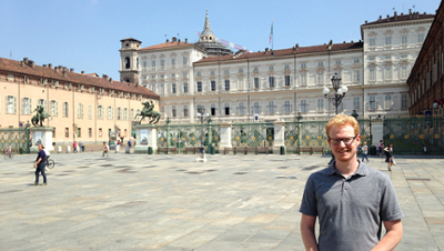 Andrew Casper in Italy