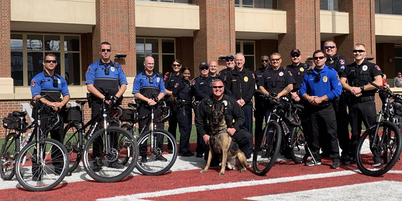 Group photo of police officers