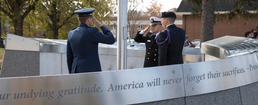 Veterans Memorial on Miami Campus