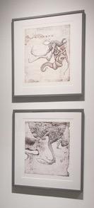 Andrew Au pieces in the Monsters Exhibition