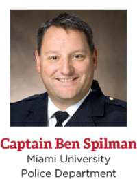 Captain Ben Spilman Miami University Police Department