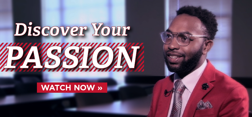 Discover Your Passion. Watch Now. Kenzel Patterson
