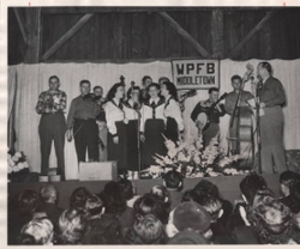 WPFB live remote from Middletown Traditions photos from MidPointe Library