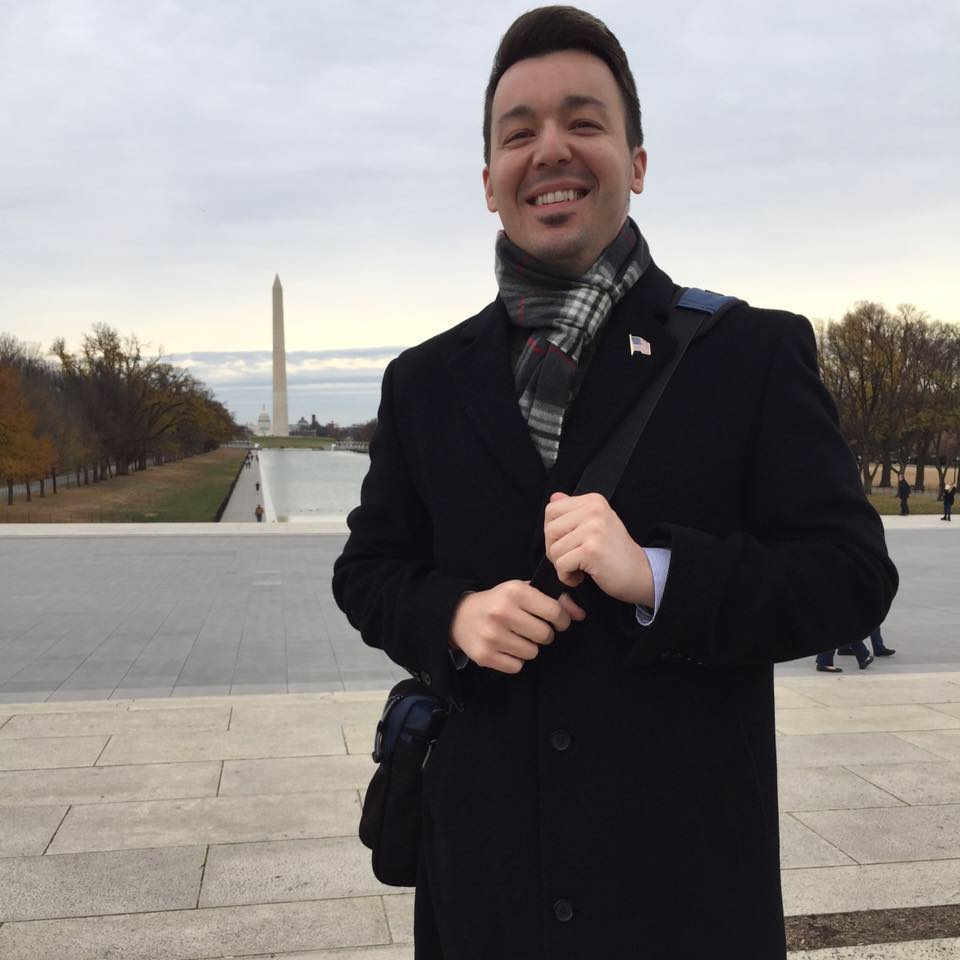 Photo of Zach Bohannon in Washington D.C.