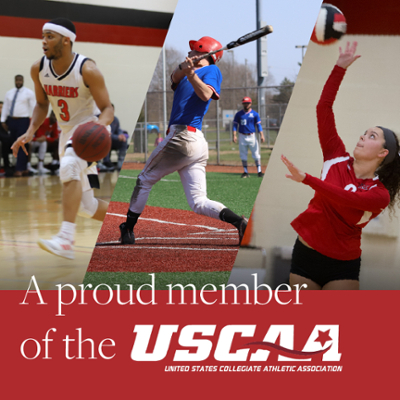 A proud member of the  U.S. Collegiate Athletic Association