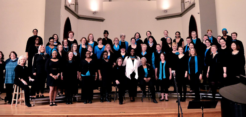MUSE Cincinnati Women's Choir singing