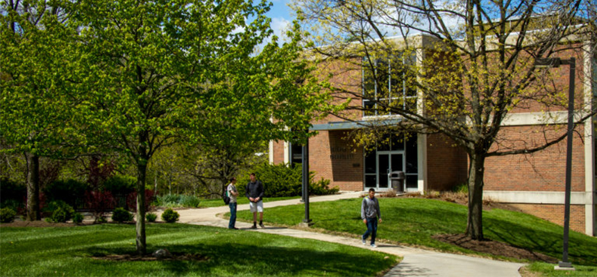 Exterior of Thesken Hall