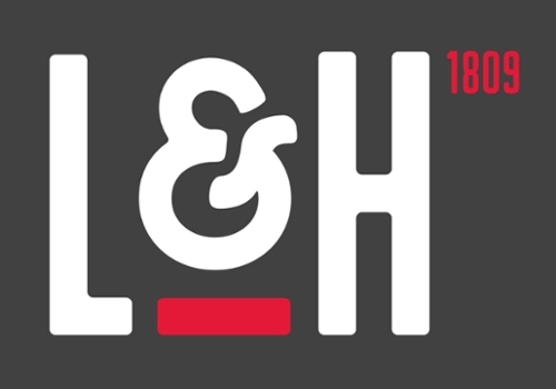 L and H logo
