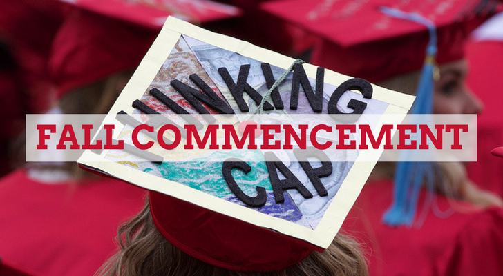 Creatively-decorated Commencement regalia