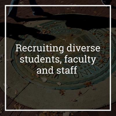 Recruiting Diverse Faculty, Staff and Students