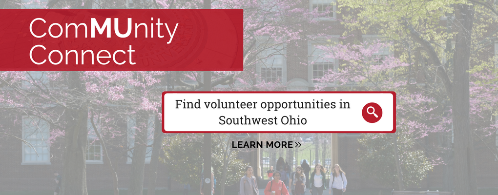 alt="ComMUnity Connect. Find volunteer opportunities in Southwest Ohio."